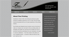 Desktop Screenshot of fineprinting.biz